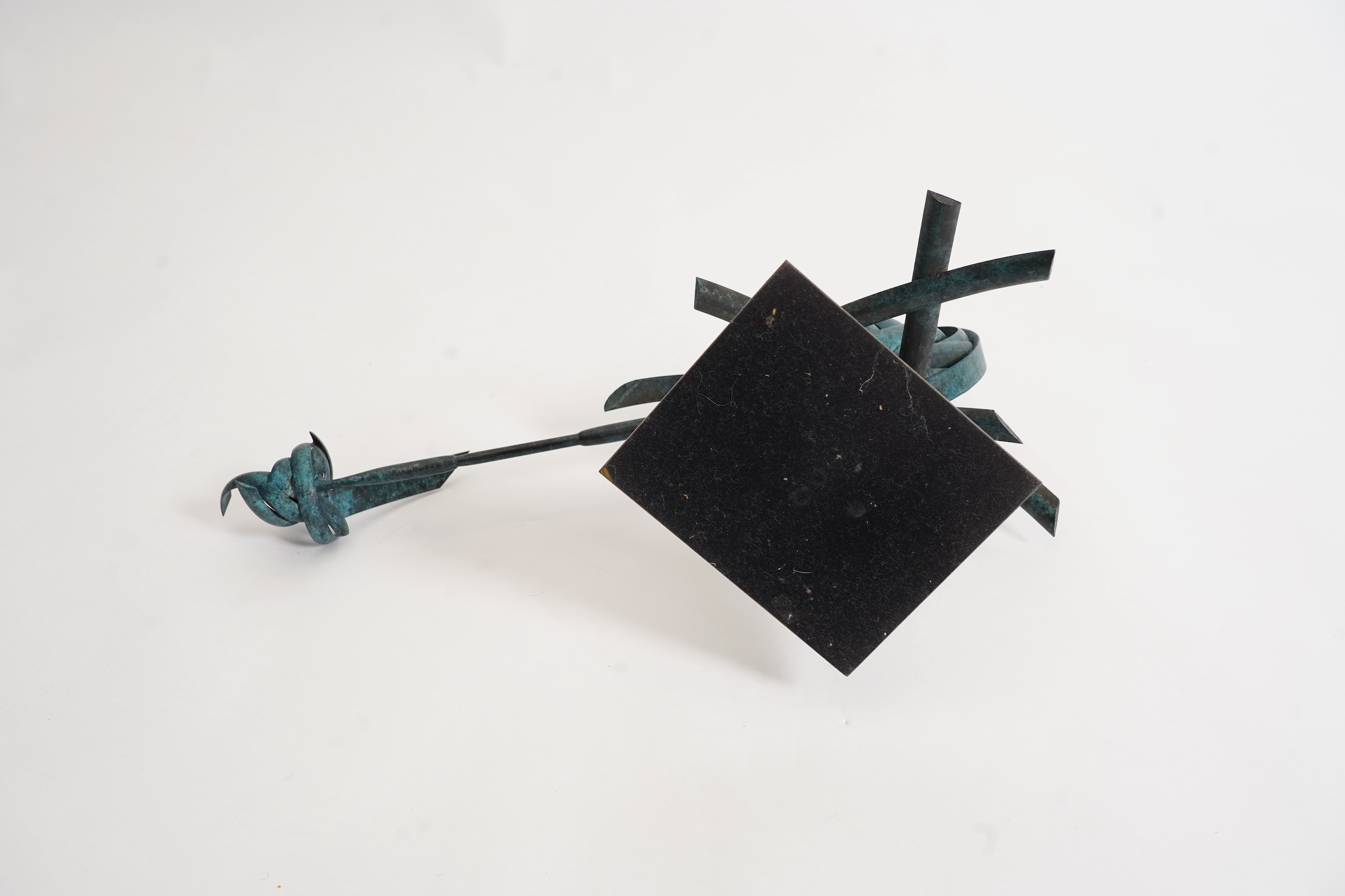 Bryan Kneale MBE RA, (1930-2025), Abstract sculpture, 34cm x 52cm